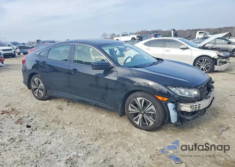 2018 Honda Civic Ex z USA, uszkodzony, nr VIN JHMFC1F38JX006127